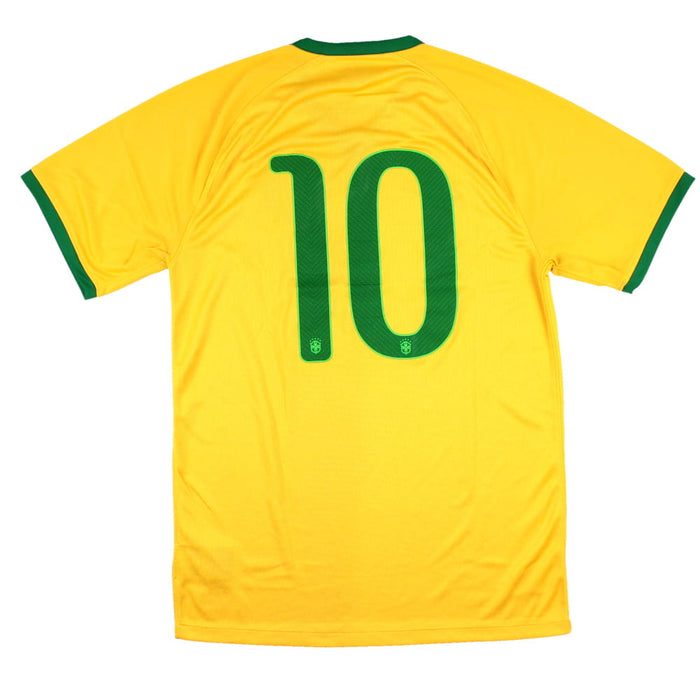 Brazil 2014-15 Home Shirt (S) (Excellent)