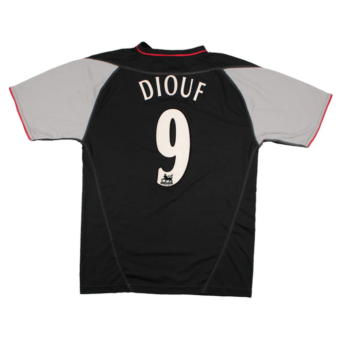 Liverpool 2002-04 Away Shirt (S) Diouf #9 (Very Good)