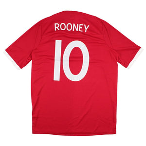 England 2010-11 Away Shirt (L) Rooney #10 (Excellent)_0
