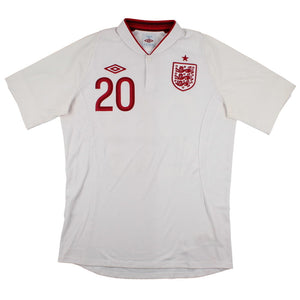 England 2012-13 Home Shirt (M) Chamberlain #20 (Fair)_1