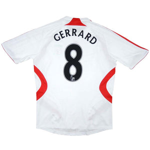 Liverpool 2006-08 Home Shirt (XL) Gerrard #8 ((Good) M)_0