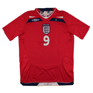 England 2008-10 Away Shirt (M) Rooney #9 (Excellent)_1