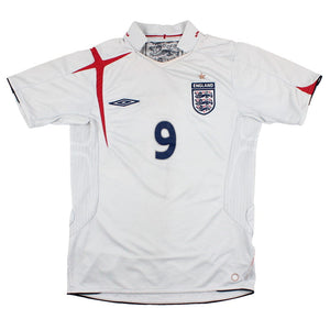 England 2005-07 Home Shirt (S) Rooney #9 (Fair)_1