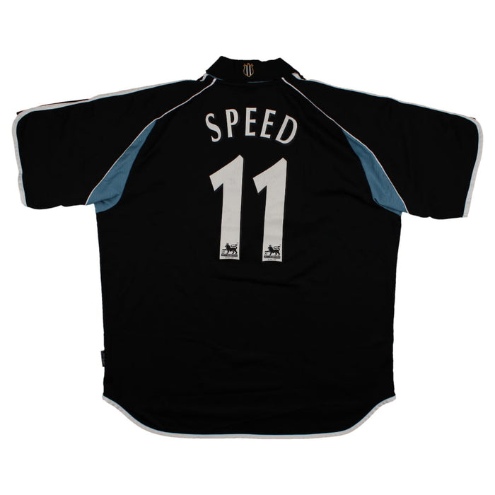 Newcastle 2000-01 Away Shirt (XL) Speed #11 (Very Good)