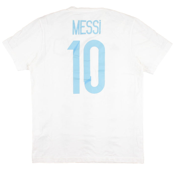 Argentina 2014-15 Adidas Home T Shirt (M) Messi #10 (Excellent)