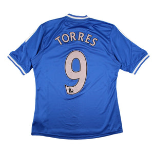 Chelsea 2013-14 Home Shirt (M) Torres #9 (Good)_0