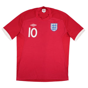 England 2010-11 Away Shirt (XL) Rooney #10 (Good)_1