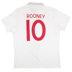 England 2009-10 Home Shirt (S) Rooney #10 (Very Good)_0