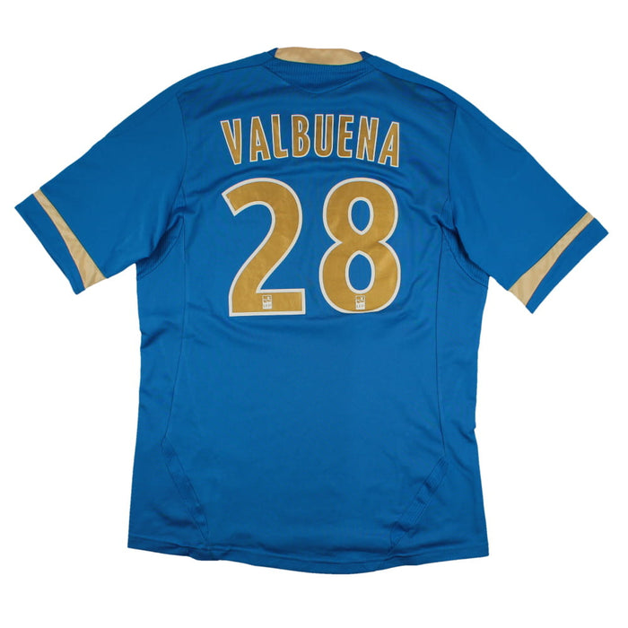 Marseille 2011-12 Away Shirt (M) Valbuena #28 (Excellent)