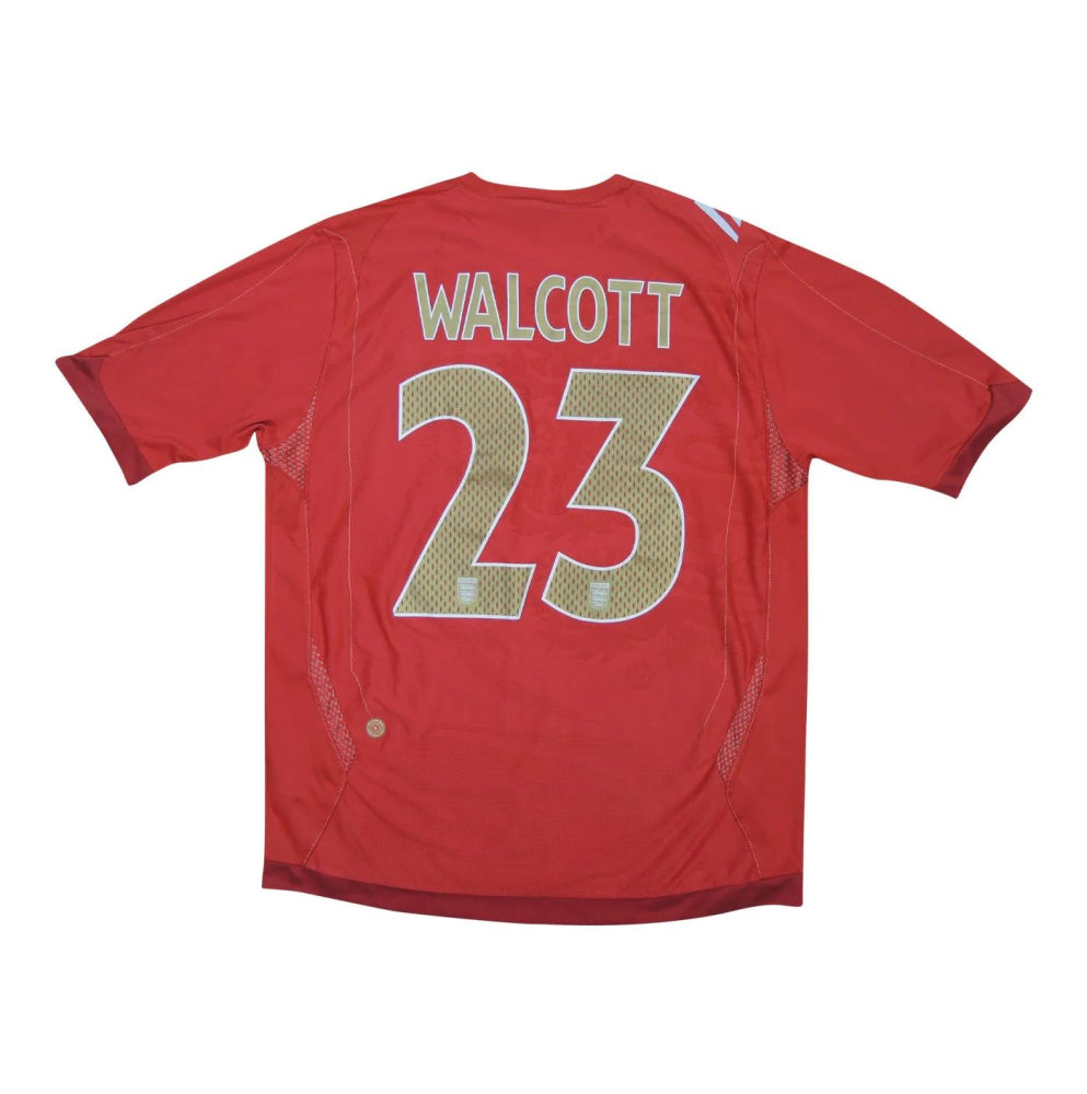 England 2006-08 Away Shirt (Walcott #23) (XL) (Excellent)_0