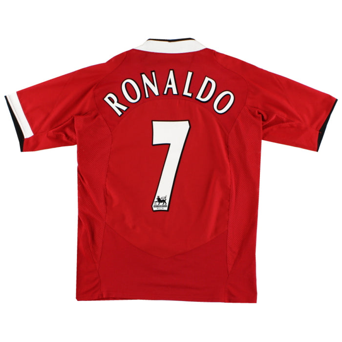 Manchester United 2004-06 Home Shirt (Ronaldo #7) (M) (Excellent)