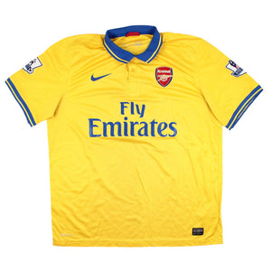 Arsenal 2013-14 Away Shirt (XL) Ozil #11 (Good)_1