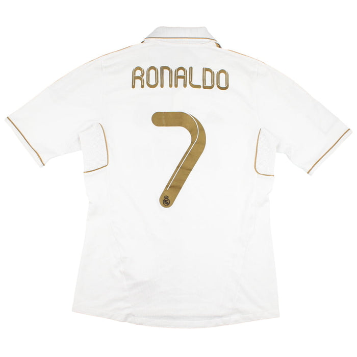 Real Madrid 2011-12 Home Shirt (M) Ronaldo #7 (Very Good)