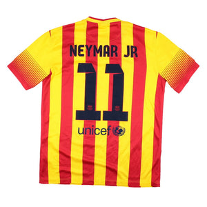 Barcelona 2013-14 Away Shirt (M) Neymar Jr #11 (Very Good)_0