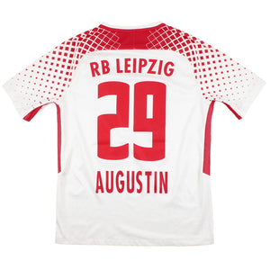 Red Bull Leipzig 2017-18 Home Shirt (M) Augustin #29 (Excellent)_0