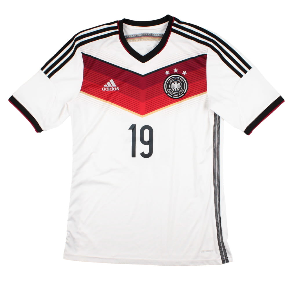 Germany 2014 Home Shirt (M) Gotze #19 (Very Good)_1