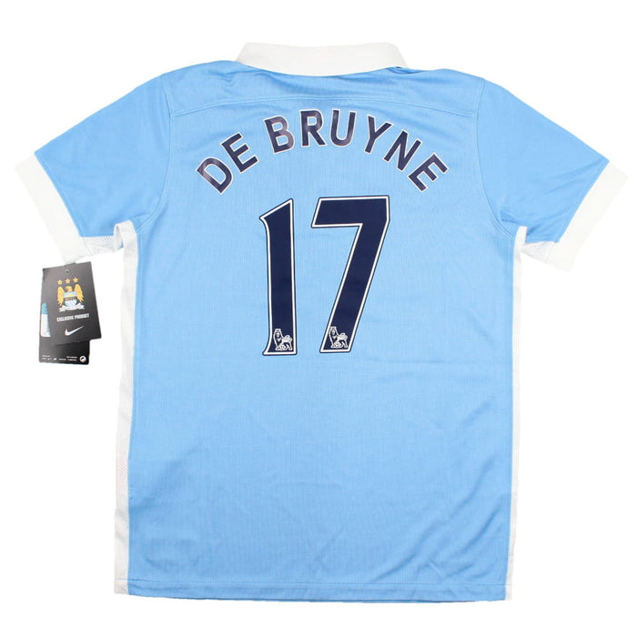 Manchester City 2015-16 Home Shirt (MB) De Bruyne #17 (BNWT)