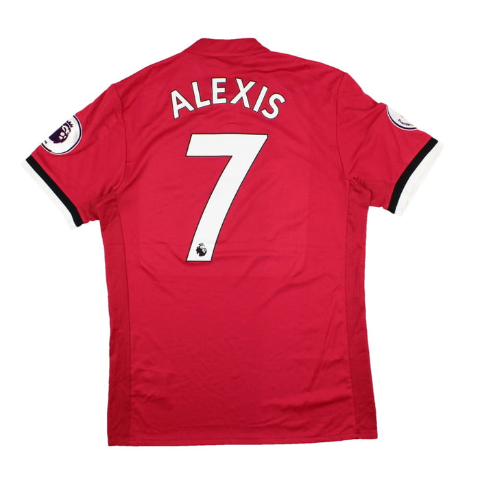 Manchester United 2017-18 Home Shirt (S) Alexis #7 (Mint)