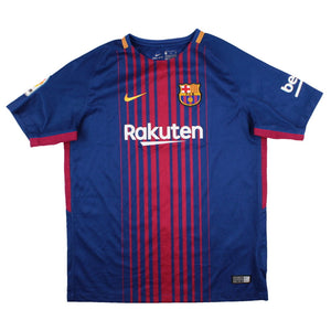 Barcelona 2017-18 Home Shirt (Neymar Jr #11) (XLB) (Mint)_1