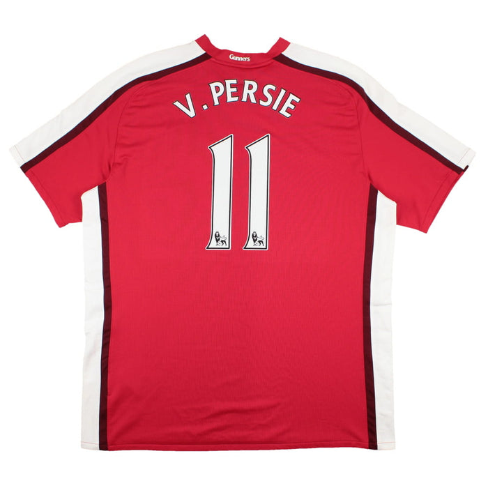 Arsenal 2008-10 Home Shirt (V Persie #11) (XL) (Very Good)