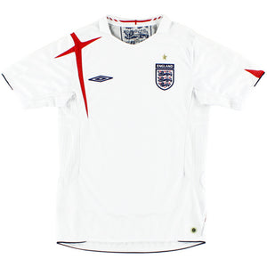 England 2005-2007 Home Shirt (XL) (Very Good) (BECKHAM 7)_3