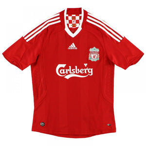 Liverpool 2008-10 Home Shirt (M) (Good)_0