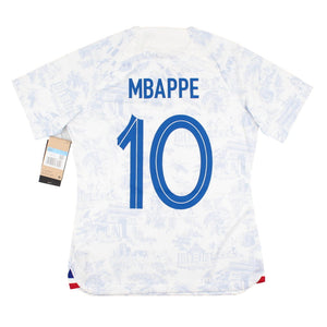 France 2022-23 Away Shirt (Mbappe #10) (Womens M) (Good)_0