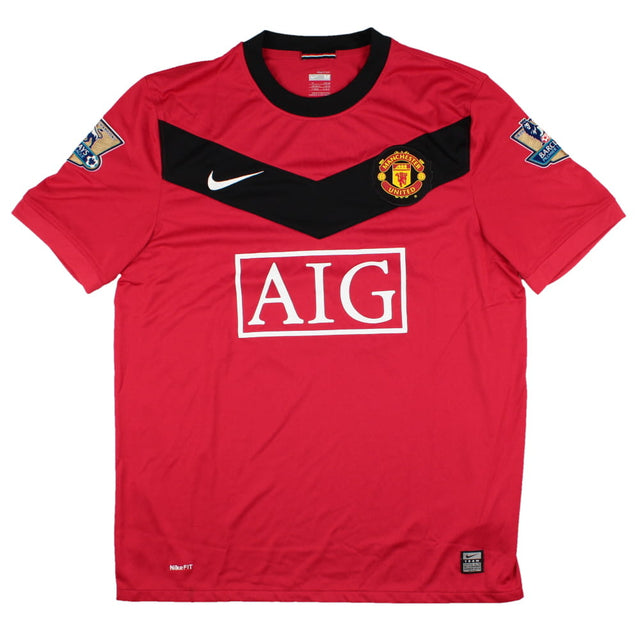 Manchester United 2009-10 Home Shirt (Rooney #10) (M) (Good)_1