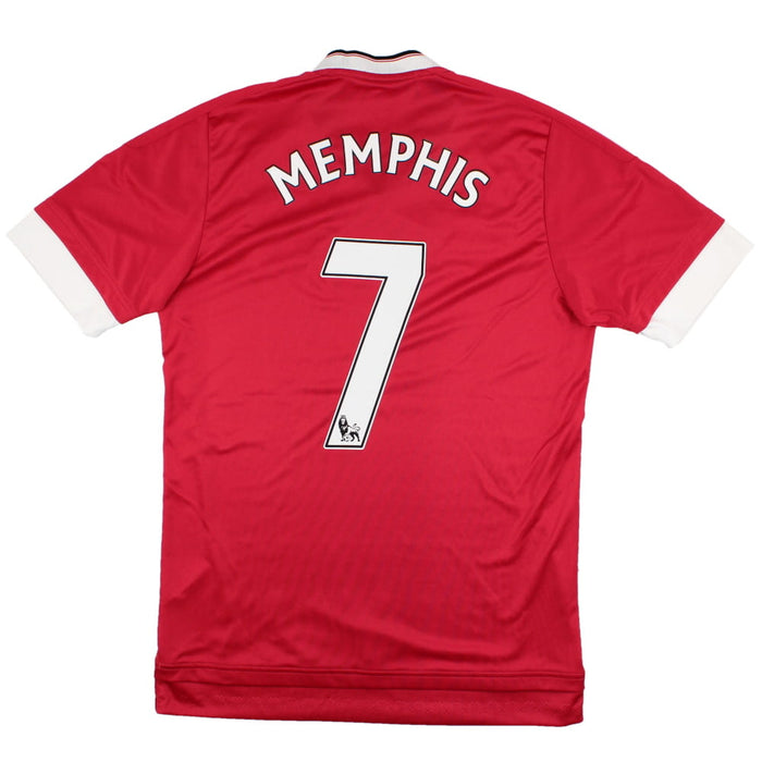 Manchester United 2015-16 Home Shirt (Memphis #7) (2XL) (Excellent)