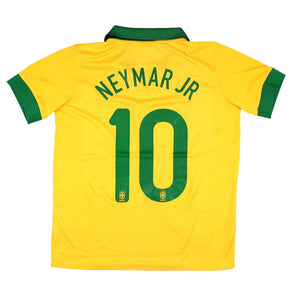 Brazil 2013-14 Home Shirt (Neymar #10) (XLB) (Excellent)_0