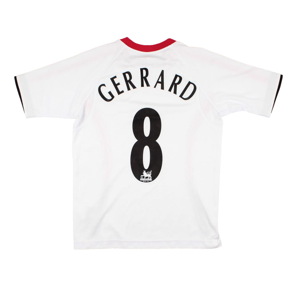 Liverpool 2005-06 Away Shirt (Gerrard #8) (XXS) (Very Good)_0