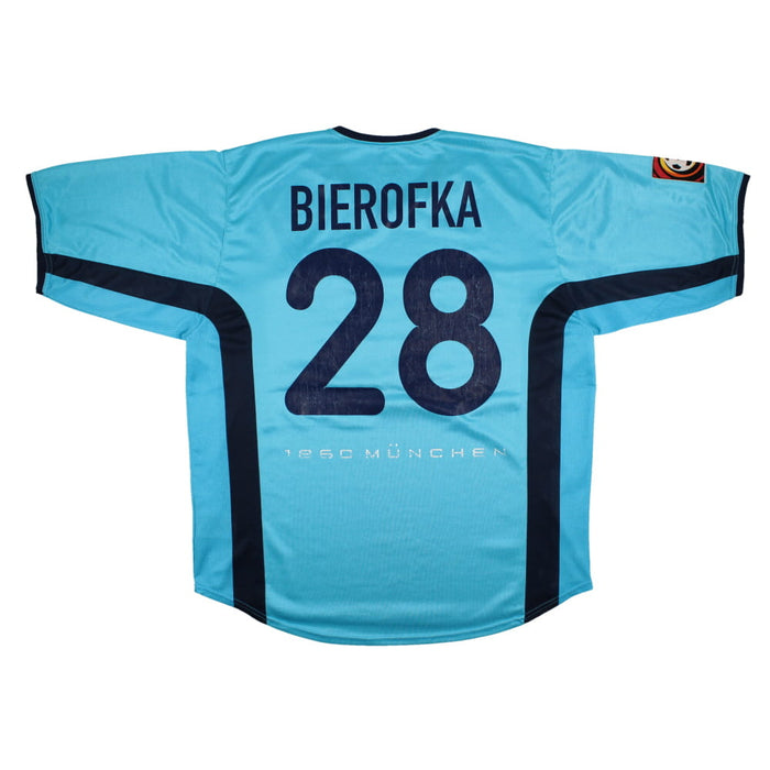 1860 Munich 2001-02 Home Shirt (L) (Bierofka #28) (Very Good)