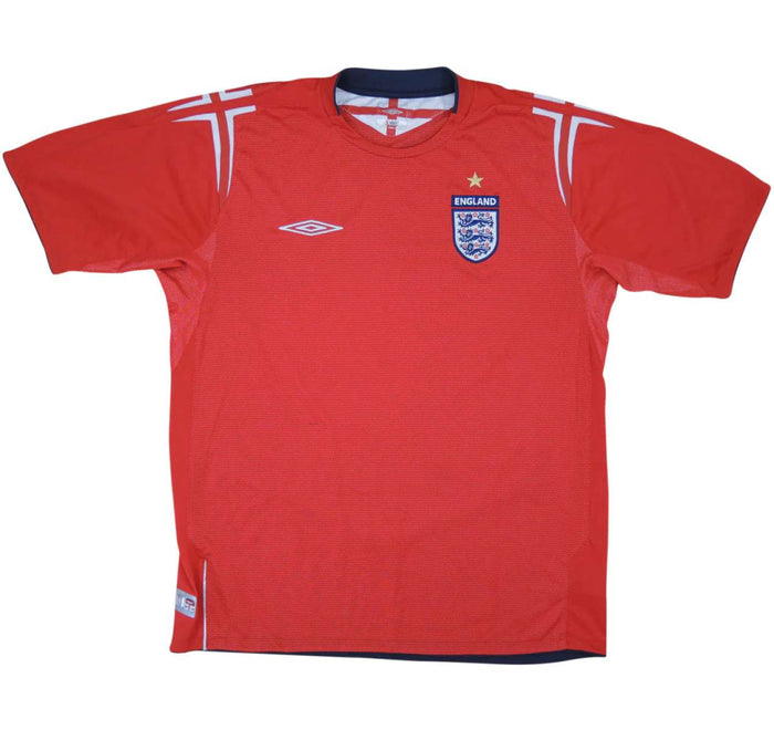 England 2004-06 Away Umbro Shirt (XL) (Excellent)