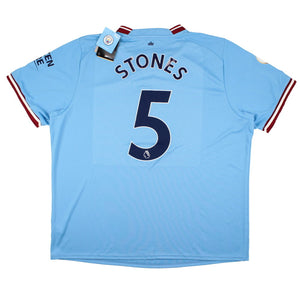 Manchester City 2022-23 Home Shirt (2XL) Stones #5 (Very Good)_0