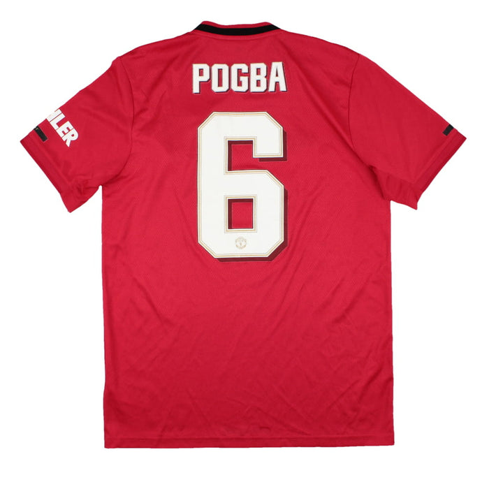 Manchester United 2019-20 Home Shirt (M) Pogba #6 (Excellent)