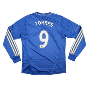 Chelsea 2012-13 Long Sleeve Home Shirt (9-10y) Torres #9 (Mint)_0