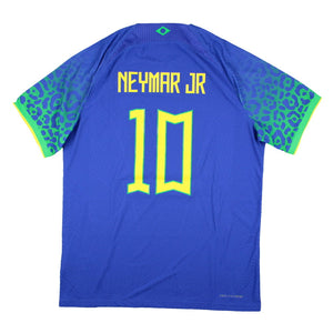 Brazil 2022-23 Away Shirt (L) Neymar #10 (Mint)_0