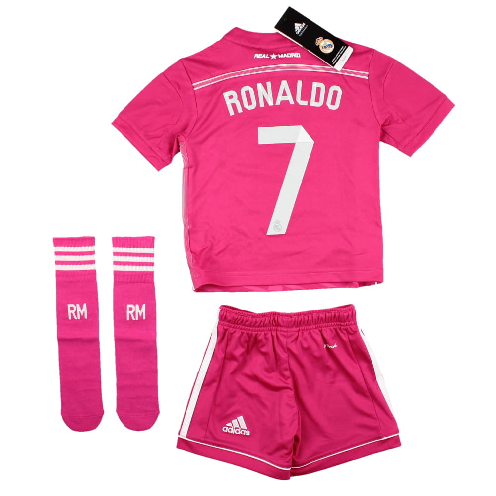 Real Madrid 2014-15 Away Infant Kit (Ronaldo #7) (18-24m) (Mint