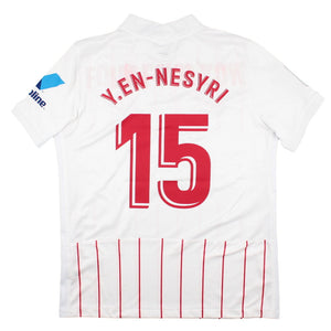 Sevilla 2021-22 Home Shirt (L) Y. En-Nesyri #15 (Good)_0