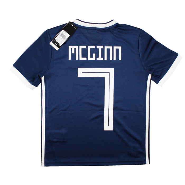 Scotland 2017-19 Home Shirt (MB) McGinn #7 (Mint)