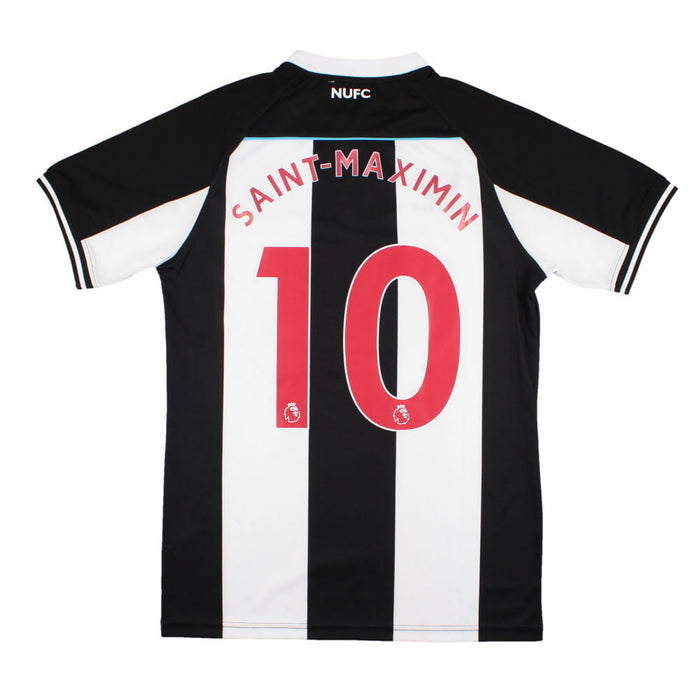 2021-2022 Newcastle United Home Shirt (S) Saint-Maximin #10 (Excellent)