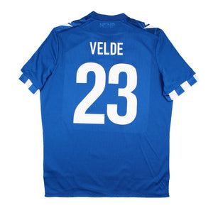 2022-2023 Lech Poznan Home Shirt (L) Velde #23 (Excellent)_0