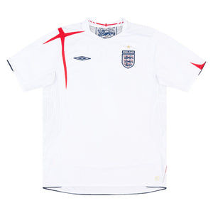 England 2005-07 Home Shirt  (L) (Very Good)_0