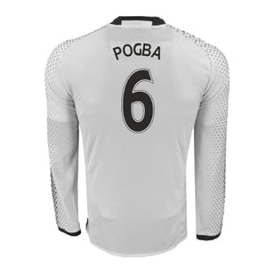 Manchester United 2016-17 Long Sleeve Third Shirt (SB) Pogba #6 (BNWT)_0