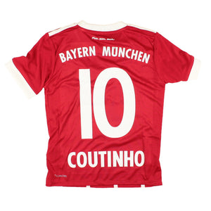 Bayern Munich 2017-18 Home Shirt (SB) Coutinho #10 (BNWT)_0