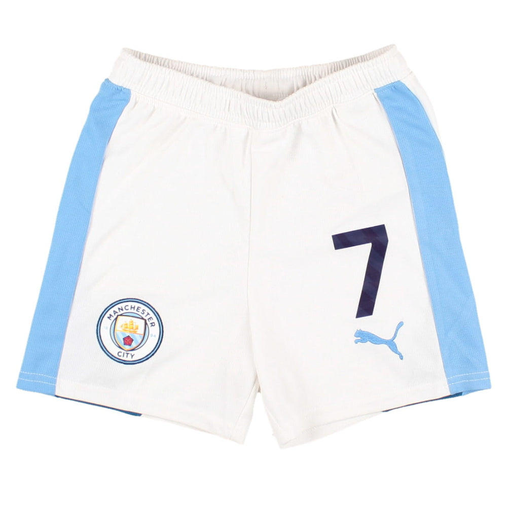 Manchester City 2023-24 Home Shorts (SB) #7 (Excellent)_0