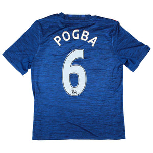 Manchester United 2016-17 Away Shirt (XLB) Pogba #6 (Very Good)_0