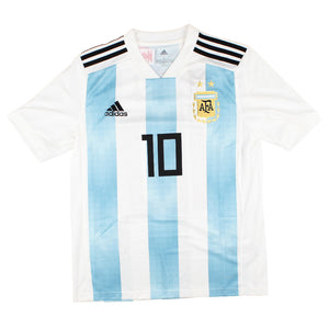 Argentina 2018-19 Home Shirt (XLB) Messi #10 (BNWT)_1