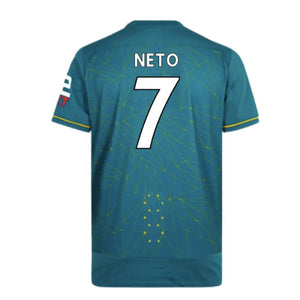 Wolves 2022-23 Pro Away Shirt (Sponsorless) (L) Neto #7 (Excellent)_0