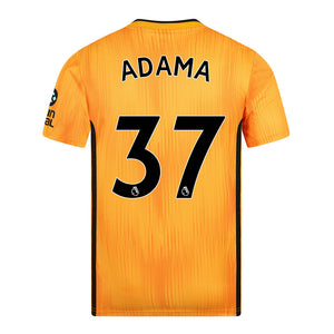 Wolverhampton 2019-20 Home Shirt (L) Adama #37 (Excellent)_0